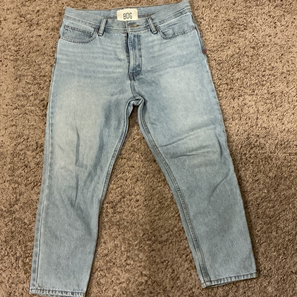 BDG Men's Slim Jeans in Light Blue